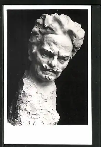 AK Büste von August Strindberg