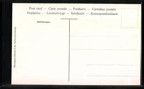 Künstler-AK Frankfurt a.M., Gesamtansicht