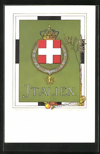 AK Italien, Wappen