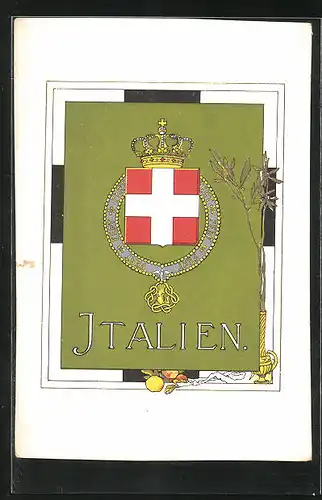 AK Italien, Wappen
