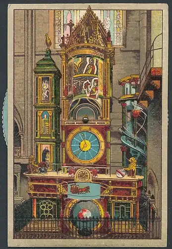 Mechanische-AK Strassburg, Astronomische Münsteruhr