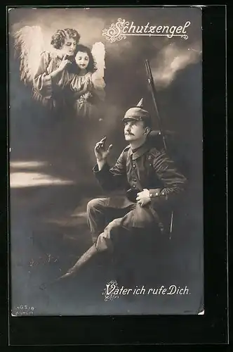 AK Schutzengel passen auf Soldaten auf