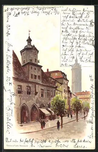 Künstler-AK Jena, Rathaus