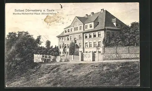AK Solbad Dürrenberg, Martha-Hohenthal-Haus, Kinderheim