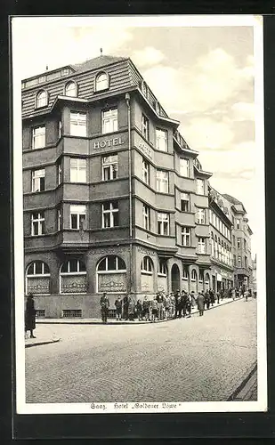 AK Saaz, Hotel Goldener Löwe