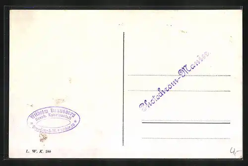 AK Karlsbad, Waldcafe Jägerhaus