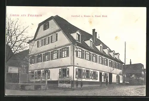 AK Fellbach, Gasthof z. Krone