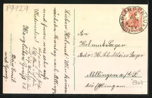 AK Langenau, Obere Stadt