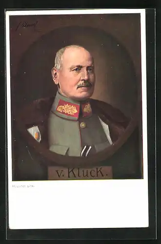 AK V. Kluck in Uniform