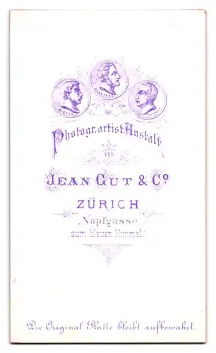 Fotografie Jean Gut & Co, Zürich, Napfgasse, Junge Frau mit lockigem Haar