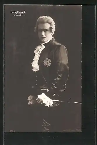 AK Opernsänger John Forsell als Scarpia in Tosca