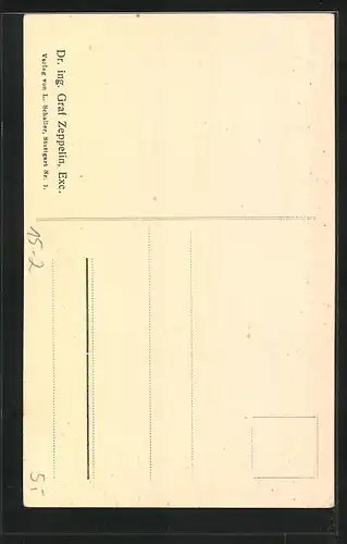 AK Portrait Ferdinand Graf von Zeppelin