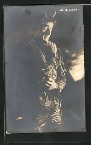 AK Schauspieler Ralph Stone als Mephisto, Faust