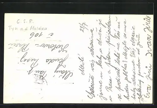 AK Tyn nad Vlt, Mosarykovy kasárny