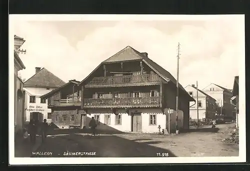 AK Wallern, Einblick in die Säumerstrasse