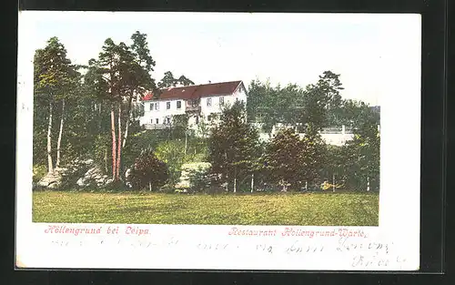 AK Höllengrund bei Leipa, Restaurant Höllengrund-Warte