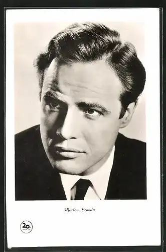 AK Schauspieler Marlon Brando in dem Film Désirée