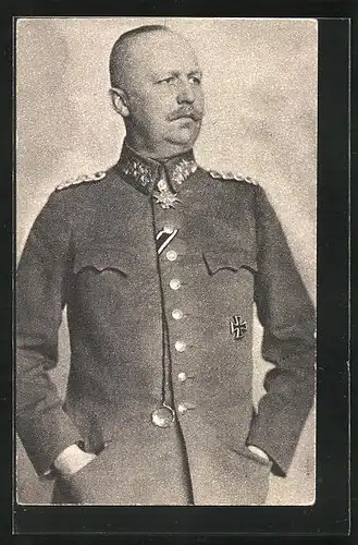 AK Erich Ludendorff mit Eisenem Kreuz