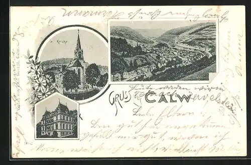 AK Calw, Kirche, Gesamtansicht