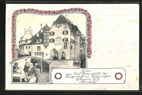 AK Nürnberg, Gasthaus Braustübl der Freiherrlich von Tucherschen Brauerei