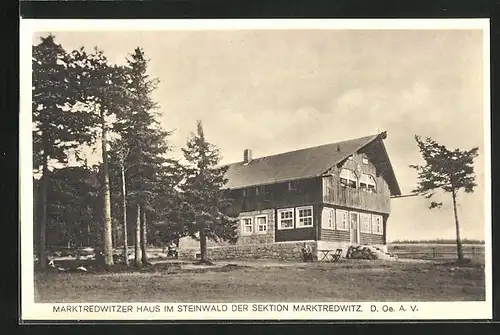 AK Marktredwitz, Marktredwitzer Haus im Steinwald