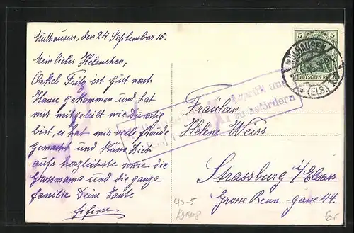 AK Zwei kleine Pierrots, Fasching