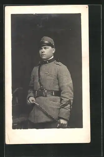 AK Italienischer Soldat in Uniform