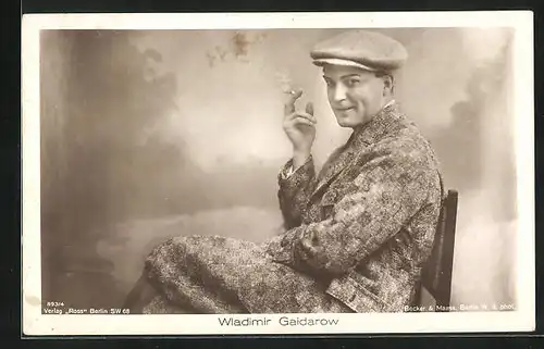 AK Schauspieler Wladimir Gaidarow