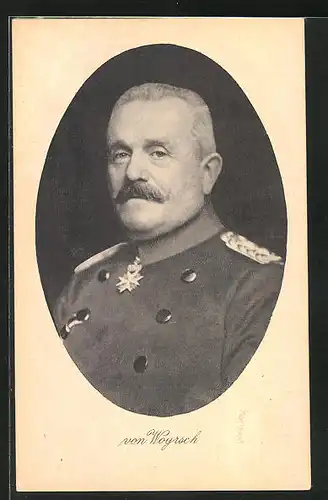 AK Heerführer von Woyrsch in Uniform