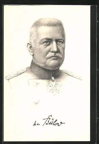 AK Heerführer v. Bülow in Uniform