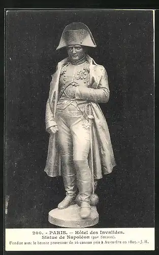 AK Statue de Napoleon