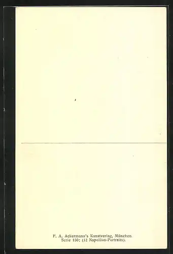 AK Napoleon I. in Uniform