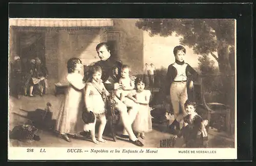 AK Napoleon et les Enfant de Murat