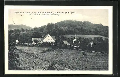 AK Nordrach (Kinzigtal), Gasthaus zum Vogt auf Mühlstein