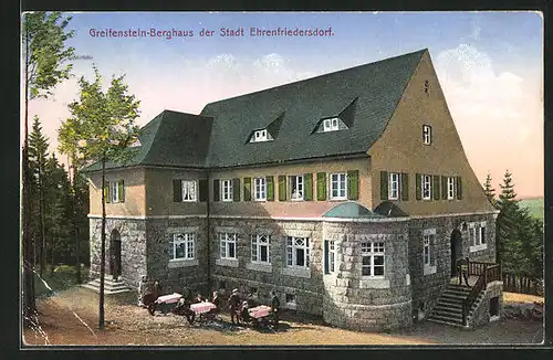 AK Ehrenfriedersdorf, Greifstein-Berghaus, Gasthaus