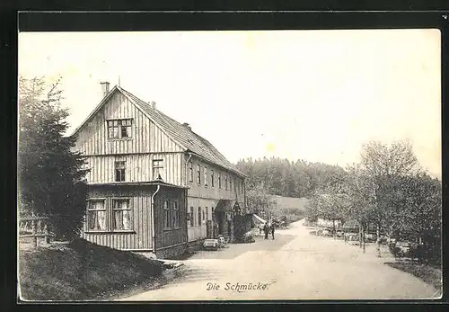 AK Gehlberg, Gasthaus Die Schmücke