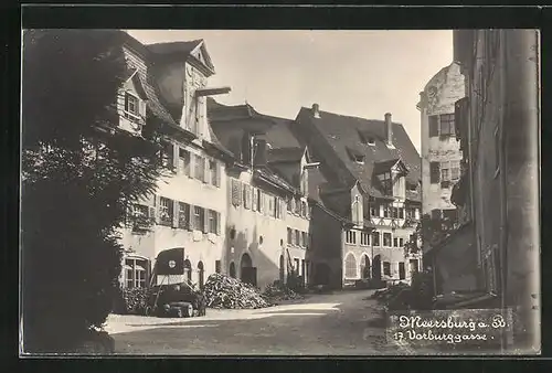 AK Meersburg a.Bodensee, Strassenpartie der Vorburggasse