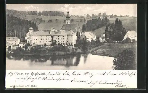 AK Högelwörth, Schloss mit Kirche