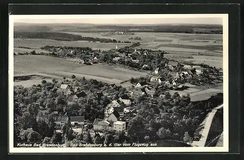 AK Bad Brandenburg /Iller, Fliegeraufnahme des Ortes