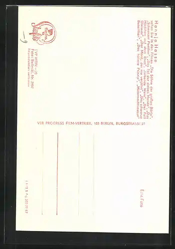 AK Schauspieler Hannjo Hasse mit Windjacke