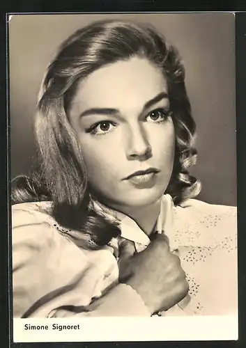 AK Schauspielerin Simone Signoret in dem französischem Film Therese Raquin