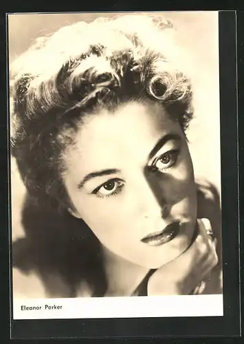 AK Schauspielerin Eleanor Parker in dem Film Der Mann mit dem goldenen Arm