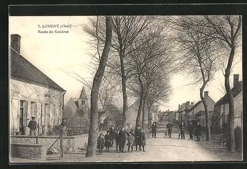 AK Lunery, Route de Rosieres