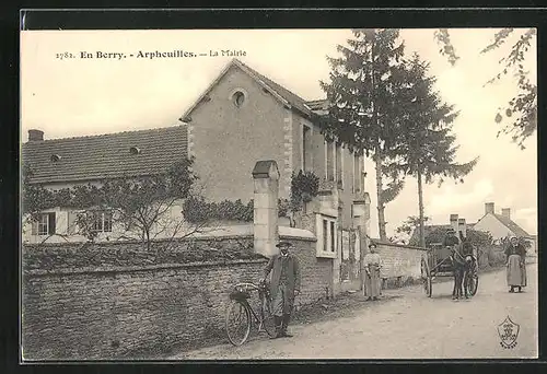 AK Arpheuilles, La Mairie