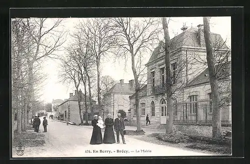 AK Brécy, La Mairie