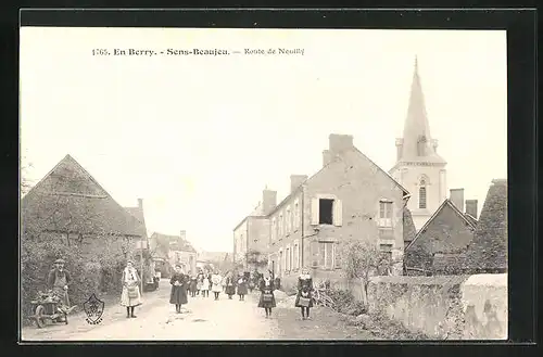 AK Sens-Beaujeu, Route de Neuilly