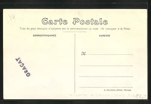 AK St-Florent-sur-Cher, La Rue du Cher