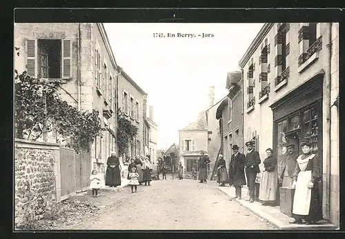 AK Jars, Strassenpartie im Ort