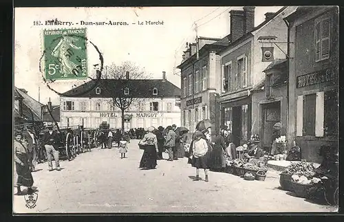 AK Dun-sur-Auron, Le Marché