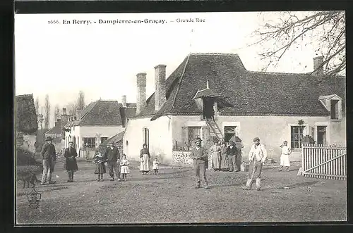 AK Dampierre-en-Gracay, Grande Rue